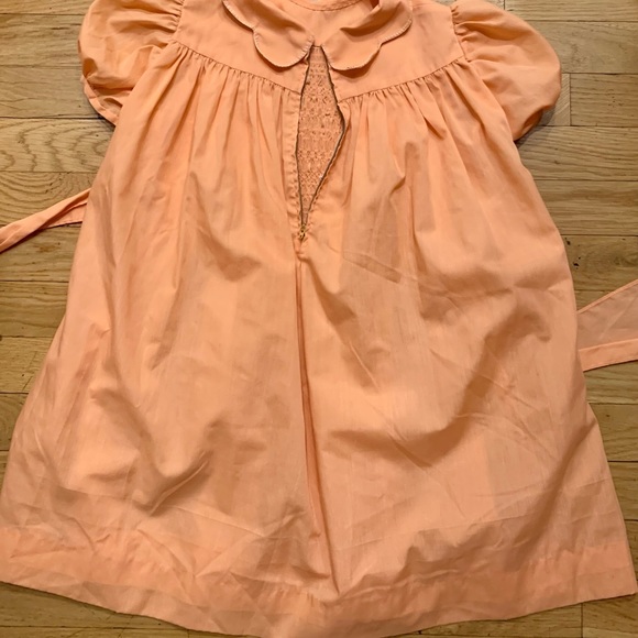 Orange vintage dress - Picture 3 of 3